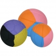 Multicolor harde rubber bal 5 cm